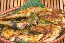 Gà Ri Đồi Nướng